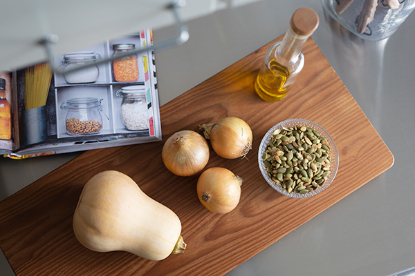 “I always cook large amounts at a time, so portions can then be frozen and eaten when you don't have the time or the will to cook.” 