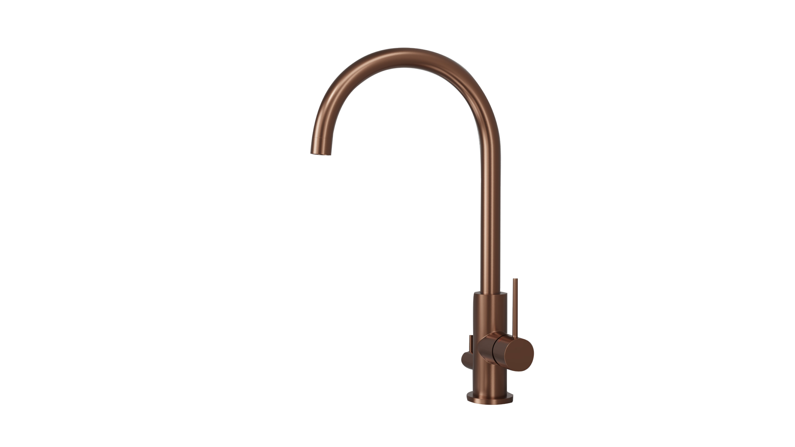Scandtap Steel Equip D Amber – copper-colored kitchen mixer