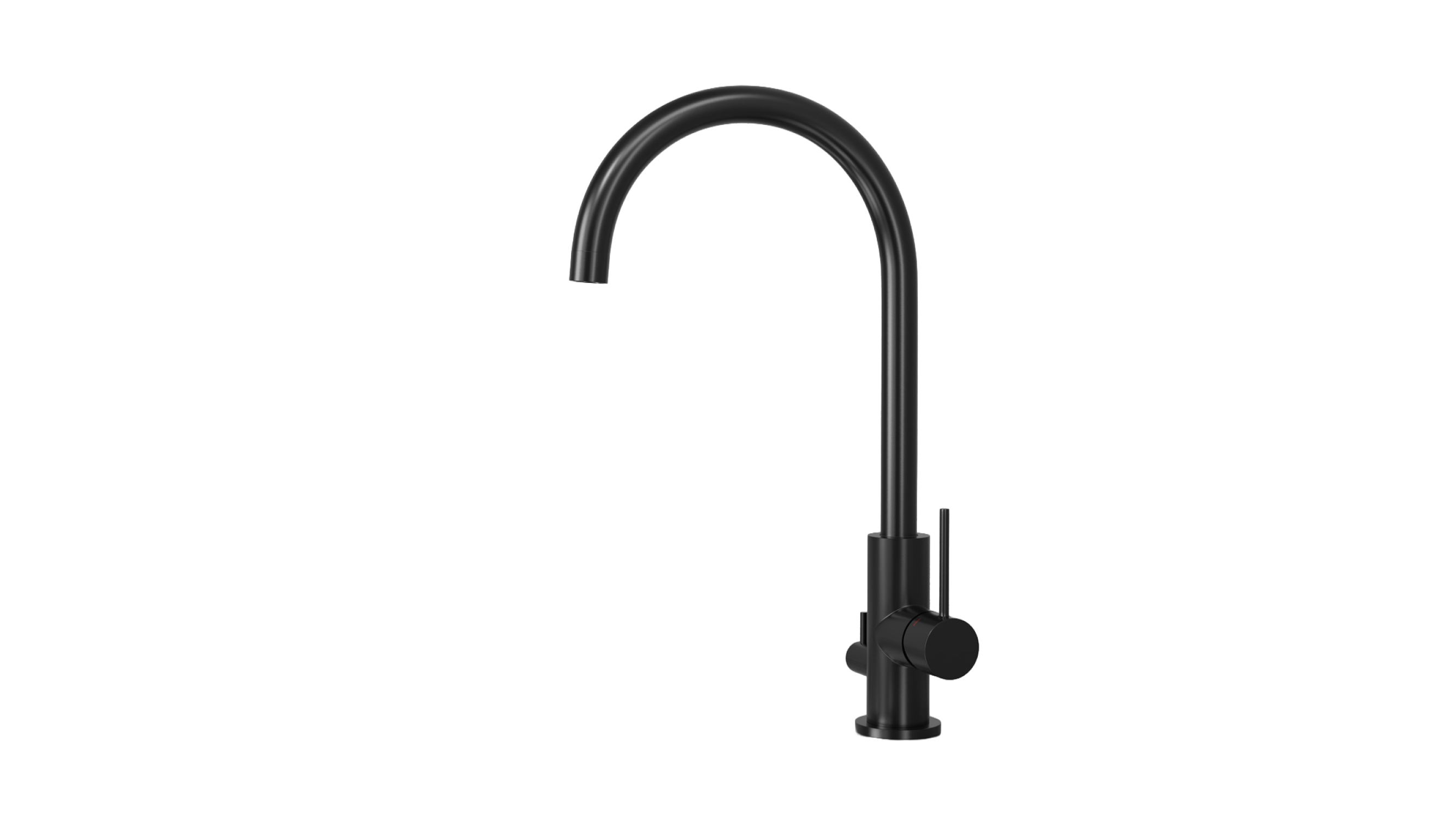 Scandtap Steel Equip D Shadow – black kitchen mixer